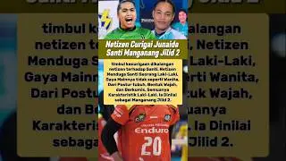HEBOH! Junaida Santi Dicurangi Sebagai Aprilia Manganang Jilid 2 #proliga #shorts #vleague