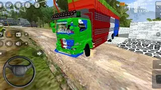 PERMAINAN TRUCK HINO 500 GAYOR MUATAN TINGGI,KIRIM BARANG DARI GUDANG || BUS SIMULATOR INDONESIA