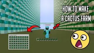 How To Build The BEST Cactus Farm in Minecraft Factions / SCHEMATICA