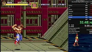 Streets of Rage 2 Max Mania Speedrun Gold Stage 7 6:48