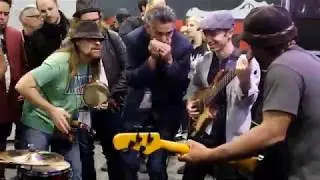 Victor Wooten & friends NAMM 2020 Michael Kelly Guitars & Hartke