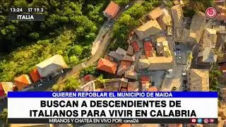 Buscan a descendientes de Italianos para vivir en Calabria