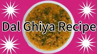 Simple Dal  Ghiya Recipe | Homemade Easy Recipe | FoodCollection-FC1