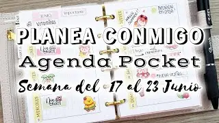 Planea Conmigo | Agenda Pocket | Semana del 17 al 23 Junio | Miss Planner