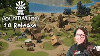 Foundation 1.0 Release! || Gridless Cozy Medieval Sandbox City Builder