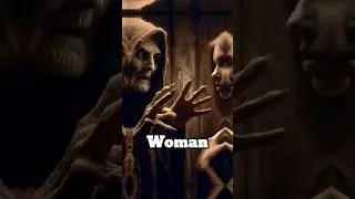 Women trap in ghost village 😱🧟😱#youtubeshorts #horrorboy #scary #music