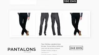 Vente en ligne: V&ecirc;tements, Chaussures pour Homme & Femme