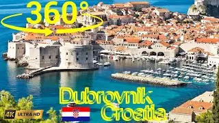 Explore Dubrovnik, Croatia in 360 VR | Walk Through the Ancient Walls & Adriatic Views