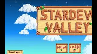 Stardew valley 1.6 playthrough,EP.1,A Bright Beginning 