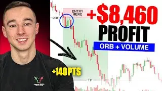 $8,460 in a Single Trading Day | My Proven ORB + Volume Setup