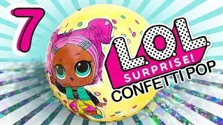 LOL Dolls Confetti Pop LOL Surprise Dolls Opening Rare Collection Countdown 7 Snuggle Babe Fizz