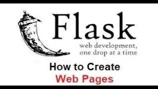 How to create web pages by using flask framework python!