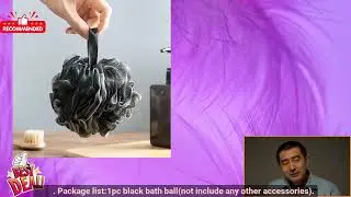 3256806633129412 Shower Mesh Sponge Bath Puffs Bubble Ball Loofah Body Exfoliating Brus