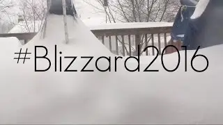 East Coast Blizzard (Time-Lapse) #Blizzard2016