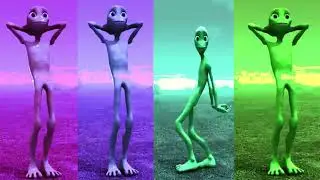 Alien dance | Fun colors | DAME TU cosita#dametucosita​ #aliendance​ #funnydance​ 