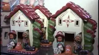 Artesanos peruanos presentan diversidad de nacimientos