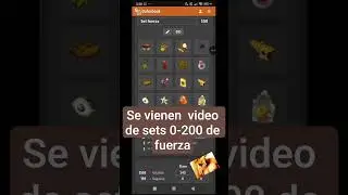 SETS 0-200 DE FUERZA. #dofuslatino #dofustouch #dofusblair #dofus