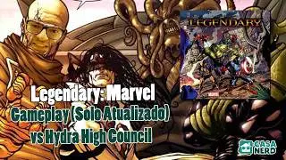 Legendary: A Marvel Deckbuilding Game - Gameplay (Solo Atualizado) vs Hydra High Council