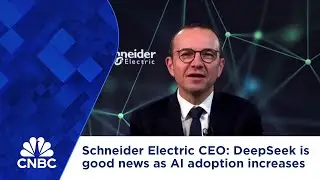 Schneider Electric CEO: DeepSeek is good news as AI adoption increases