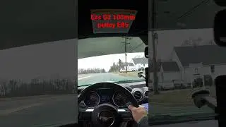 4th gear WOT Ess G3 100mm pulley 10r80!