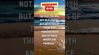 Imitating Faith and Patience.  #quotes #biblicalname #motivation