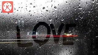 How to Foggy rainy text effect in Kinemaster || Kinemaster tutorials 😜😜