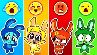 🐰 Learn Feelings and Emotions with Labubu 😊 Educational Cartoons for Kids 💖 Shiny Box TV