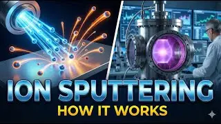 Ion Sputtering method for nanoparticle synthesis