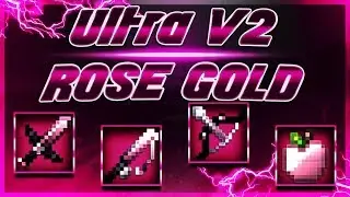 UHC ResourcePack - Ultra V2 ROSE GOLD [16x] [FPS+] [PVP]