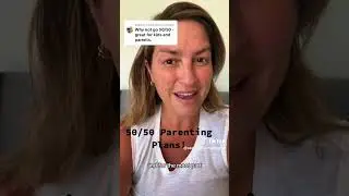 50/50 #parentingplans for #coparenting works in #familycourt #divorcedparents #seattledivorcelawyer