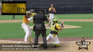 George Ferguson Prospect Video, RHP, Abilene High School Class of 2027, PG All Star Dish