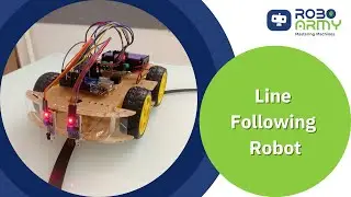 TrackMinder: Line Following Robot using Arduino UNO I Robo Army I Arduino Basic