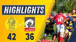 Derby spettacolare! Villorba vs Tarvisium 42-36 | Vittoria da brividi 💛💙🦔