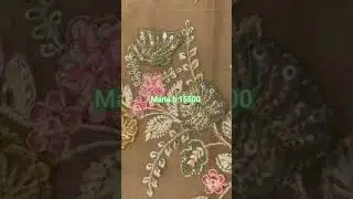 mara B chiffon dress duptha net