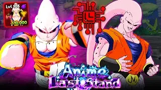 Evolved Evil Demon Boohan Glitched Showcase in Anime Last Stand (Majin Buu)