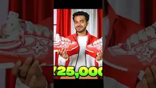₹1,80,000 LV Shoes for ₹25,000? 😱 Real or Fake? #shorts #luxury #sneakers