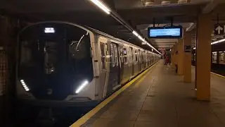 IND Culver Line: (F) (G), Garbage Train and Transfer Train @ 7th Avenue (R42, R160A-2, R160B, R211A)