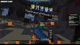 MINECRAFT GHOSTNETWORK【UNKNOWN CLIENT】 1.8 NEW HACK CLIENT