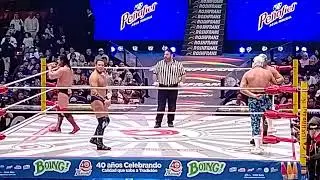 Niebla Roja reta a Atlantis junior por el campeonato mundial histórico semicompleto