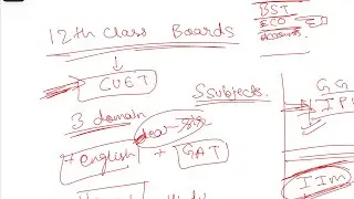 bhai ki taraf se ultimate Guidance what to do after 12th | CUET | 12th| boards| ECO | BST | DU |
