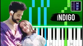 Camilo & Evaluna Montaner - &Iacute;ndigo - Piano Tutorial