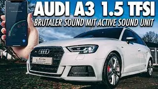 RS3 SOUND IM 150 PS Audi A3?! 1.5 TFSI Sportback mit Soundmodul | Sound Booster - Cete Automotive