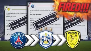 HOW MANY TIMES CAN YOU GET FIRED IN A SEASON!?! FIFA 18 CAREER MODE