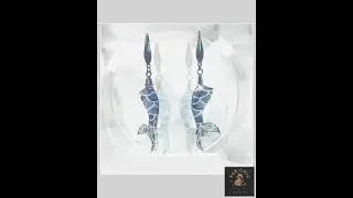Mermaid Earrings Dangle, Mermaid tail, Mermaidcore, Oceancore Earrings, Mermaid Jewelry, Sealife ...