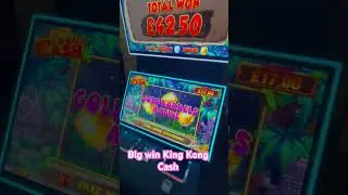 Big win on King Kong Cash Mach at the plum tree pub in Blackpool august 2023