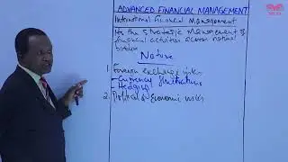 Природа международного финансового менеджмента