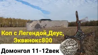 Старое поселение Домонгол 11-12-16век, боевой топор,дирхем,чешуя,монеты,коп с Легендой,Деус,Эквинокс