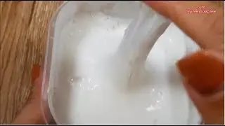 Sugar Slime with Toothpaste 2 Ways