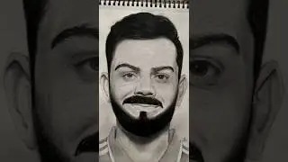 Virat Kohli 💕part 1#viratkohli #cricket #kingkohli #sketching #portaitdrawing #artohan___
