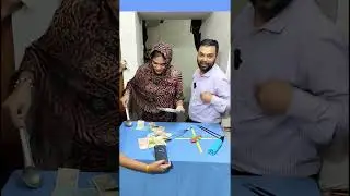 Funny Money Family Challenge 💸💸#monawithmumma